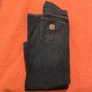 Men's Carhartt Fleece-lined Jeans